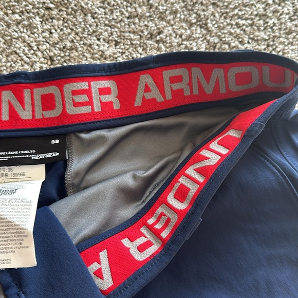 Under Armour Men’s Navy Shorts Size 38 - Picture 5 of 5